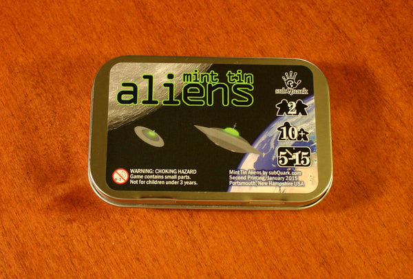 Mint Tin Aliens