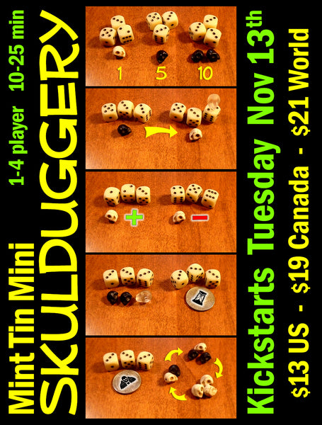 Mint Tin Mini Skulduggery